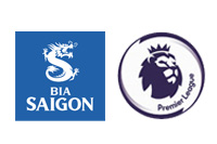 Premier League Badge &Bia Saigon Sponsor